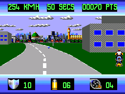 Скриншот игры OutRun Europa